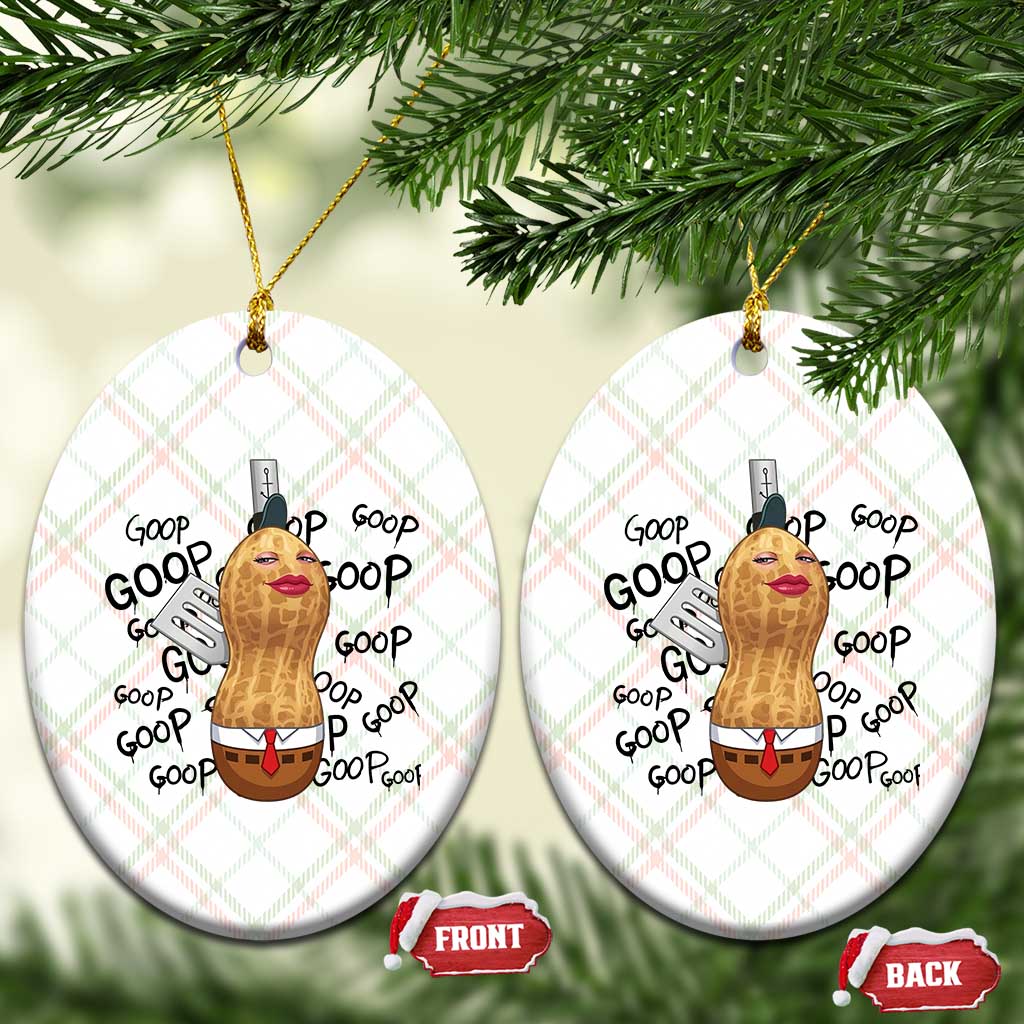 Funny Burnt Peanut Ceramic Ornament Goop Bungulato Homage TS14 Print Your Wear