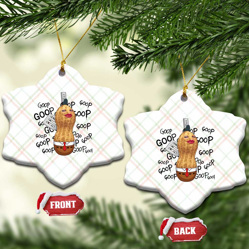 Funny Burnt Peanut Ceramic Ornament Goop Bungulato Homage TS14 Print Your Wear