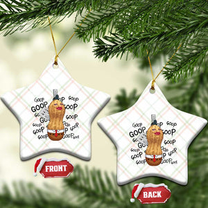 Funny Burnt Peanut Ceramic Ornament Goop Bungulato Homage TS14 Print Your Wear
