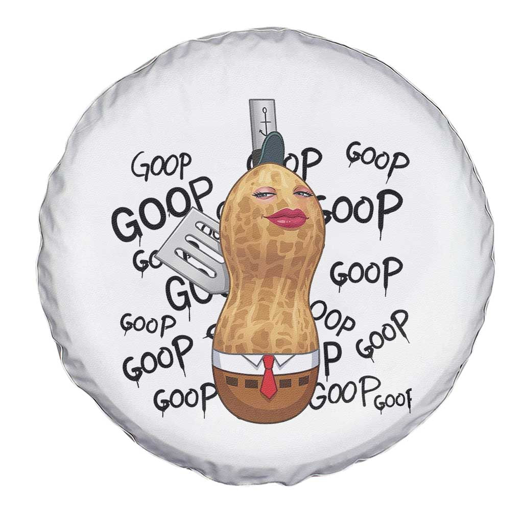 Funny Burnt Peanut Spare Tire Cover Goop Bungulato Homage TS14 Print Your Wear