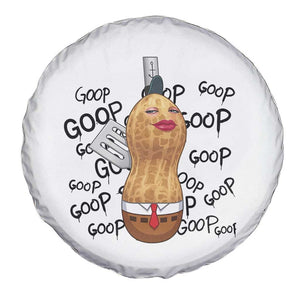 Funny Burnt Peanut Spare Tire Cover Goop Bungulato Homage TS14 Print Your Wear