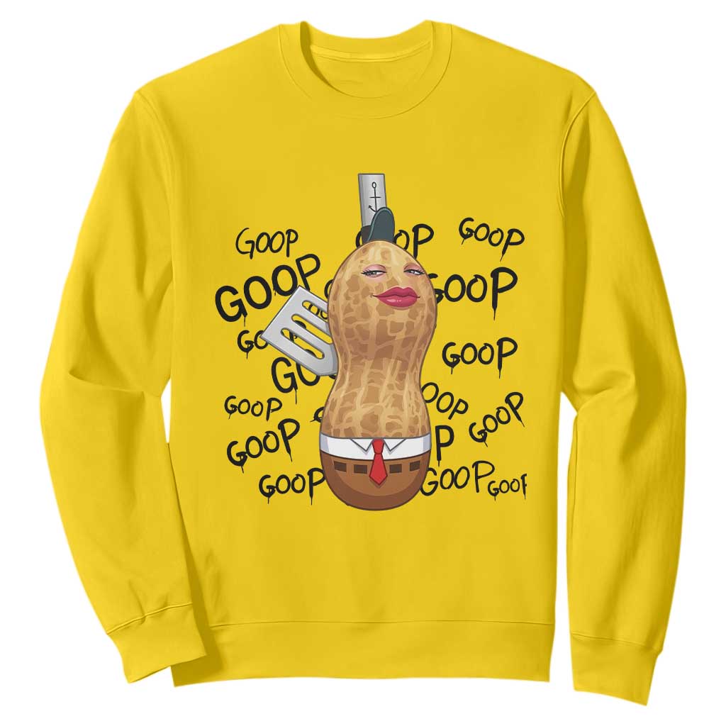 Funny Burnt Peanut Sweatshirt Goop Bungulato Homage TS14 Daisy Print Your Wear