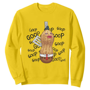 Funny Burnt Peanut Sweatshirt Goop Bungulato Homage TS14 Daisy Print Your Wear