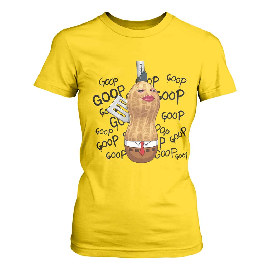 Funny Burnt Peanut T Shirt For Women Goop Bungulato Homage TS14 Daisy Print Your Wear