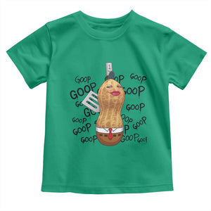 Funny Burnt Peanut Toddler T Shirt Goop Bungulato Homage TS14 Irish Green Print Your Wear