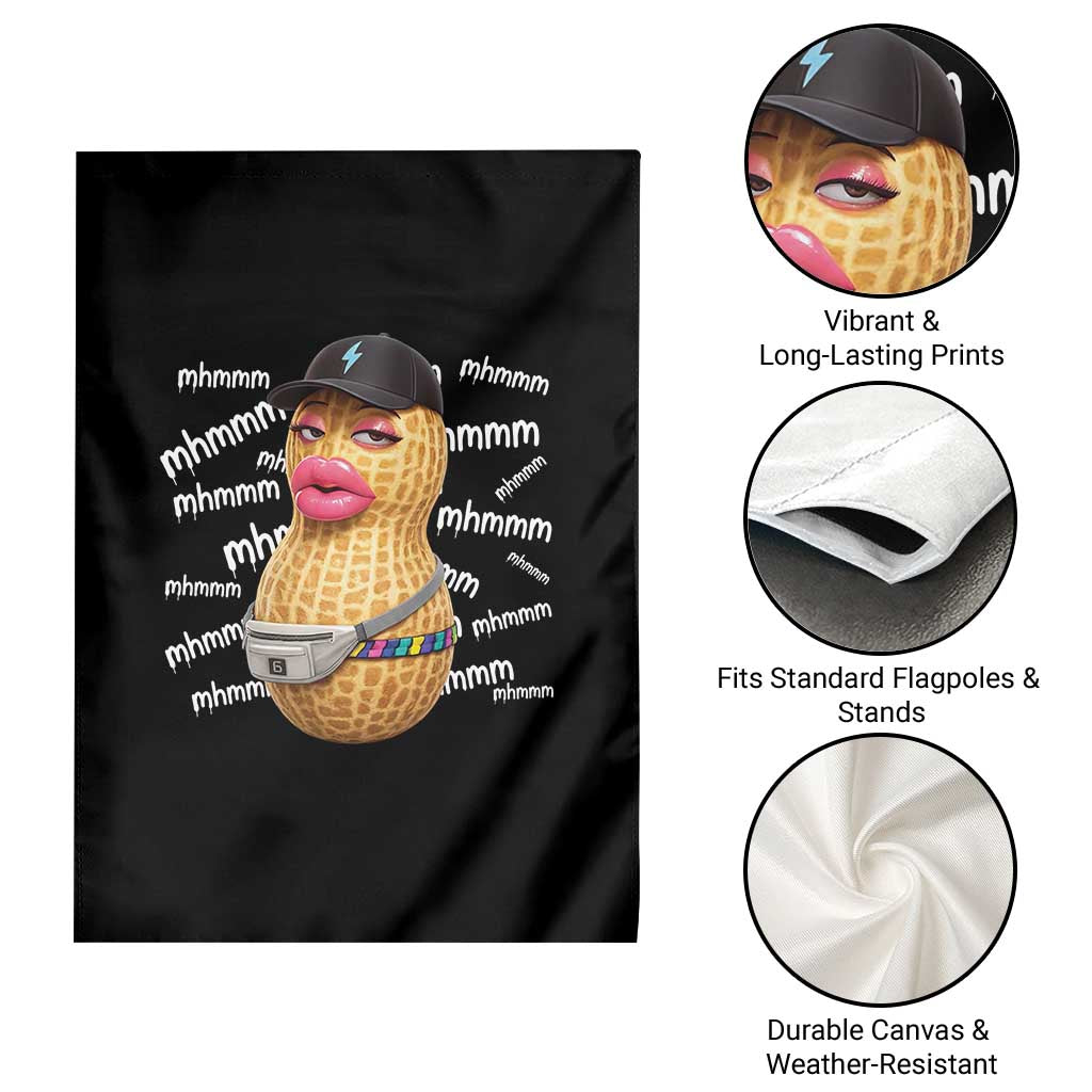 Funny Burnt Peanut Goop Garden Flag Mhmmm Goop Bungulato TS14 Print Your Wear