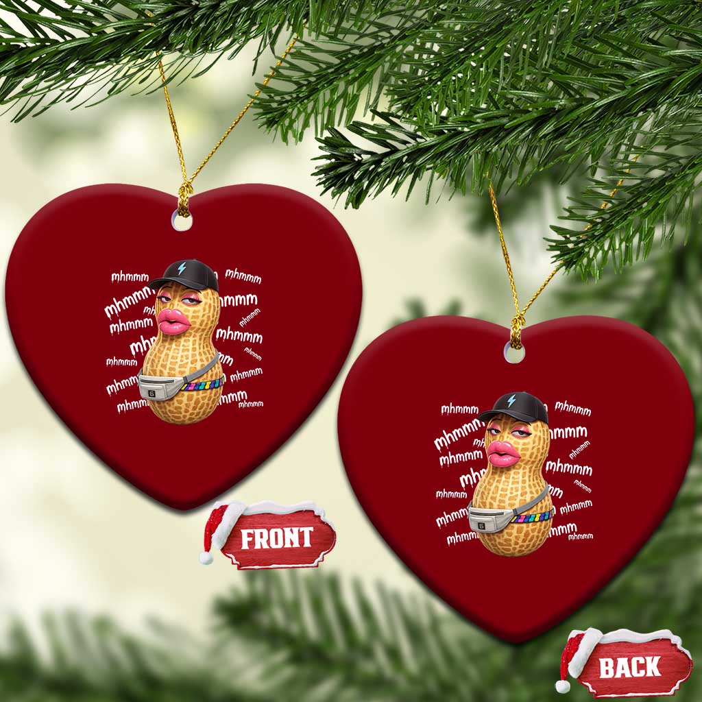 Funny Burnt Peanut Goop Ceramic Ornament Mhmmm Goop Bungulato TS14 Print Your Wear