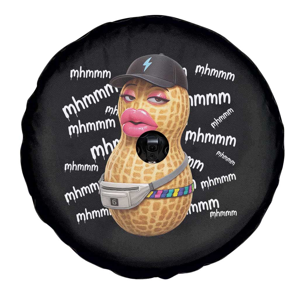 Funny Burnt Peanut Goop Spare Tire Cover Mhmmm Goop Bungulato TS14 Print Your Wear