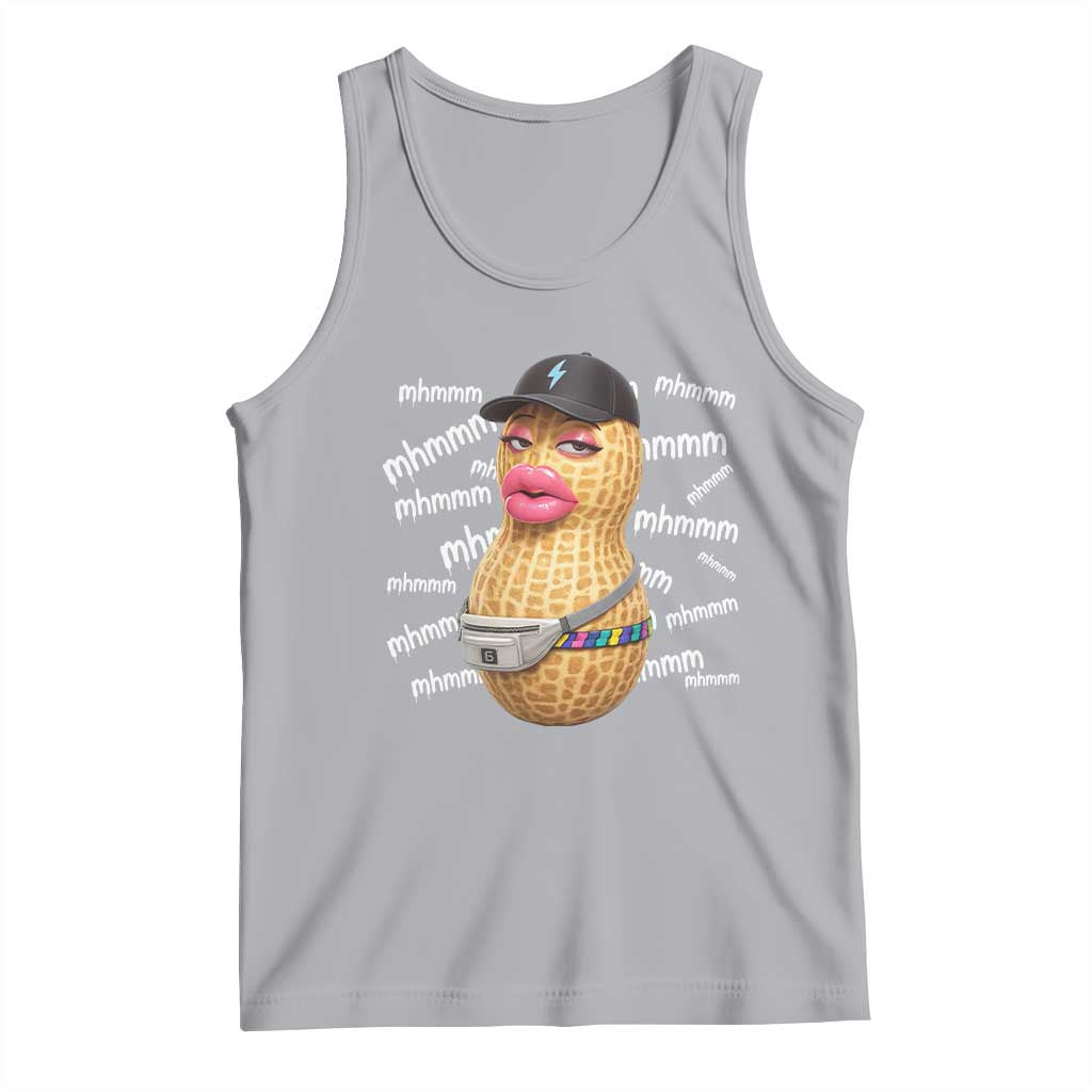 Funny Burnt Peanut Goop Tank Top Mhmmm Goop Bungulato TS14 Athletic Heather Print Your Wear
