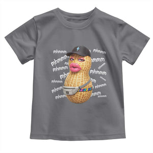 Funny Burnt Peanut Goop Toddler T Shirt Mhmmm Goop Bungulato TS14 Charcoal Print Your Wear