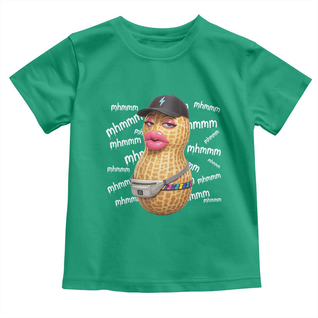 Funny Burnt Peanut Goop Toddler T Shirt Mhmmm Goop Bungulato TS14 Irish Green Print Your Wear