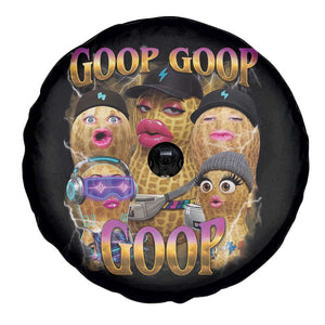 Funny Burnt Peanut Goop Spare Tire Cover Bungulato 90s Bootleg Meme Trendy TS14 Print Your Wear