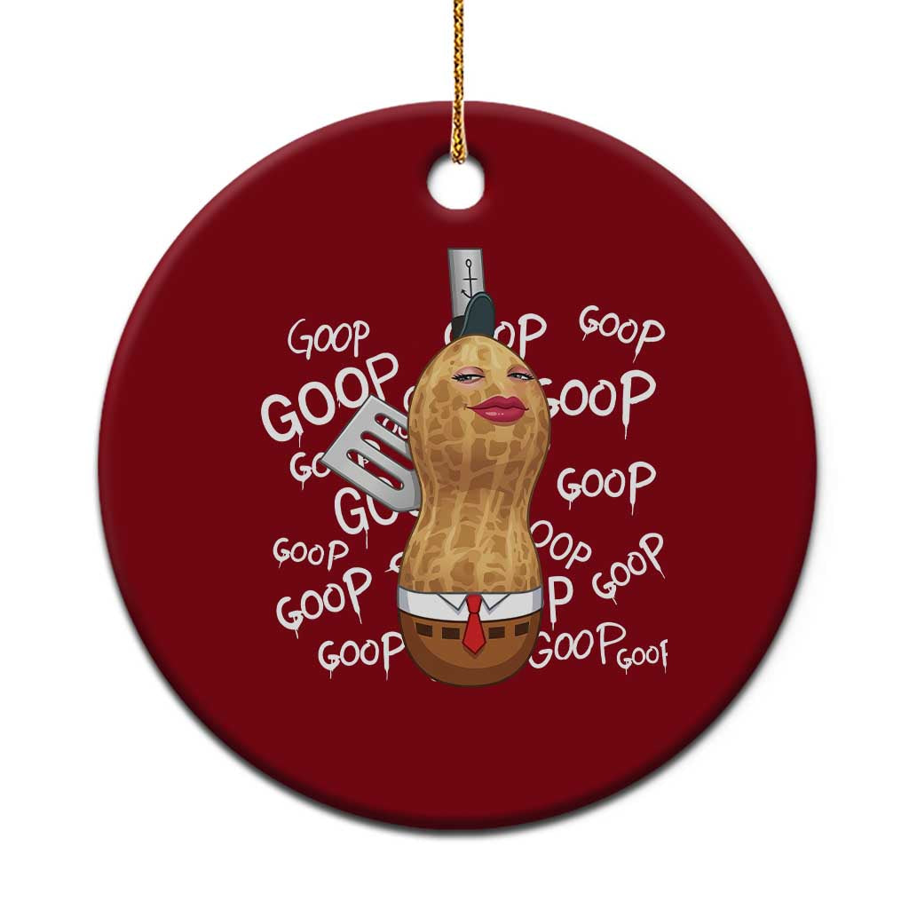 Funny Burnt Peanut Bungulator Ceramic Ornament Mhmmm Goop Goop TS14 1pc Red Print Your Wear