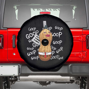 Funny Burnt Peanut Bungulator Spare Tire Cover Mhmmm Goop Goop TS14 Black Print Your Wear