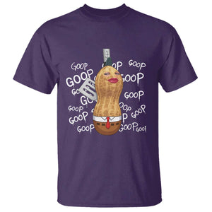 Funny Burnt Peanut Bungulator T Shirt Mhmmm Goop Goop TS14 Purple Print Your Wear