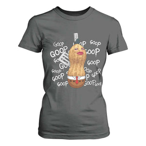 Funny Burnt Peanut Bungulator T Shirt For Women Mhmmm Goop Goop TS14 Dark Heather Print Your Wear