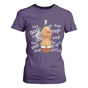 Funny Burnt Peanut Bungulator T Shirt For Women Mhmmm Goop Goop TS14 Purple Print Your Wear