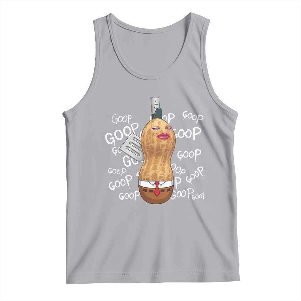 Funny Burnt Peanut Bungulator Tank Top Mhmmm Goop Goop TS14 Athletic Heather Print Your Wear