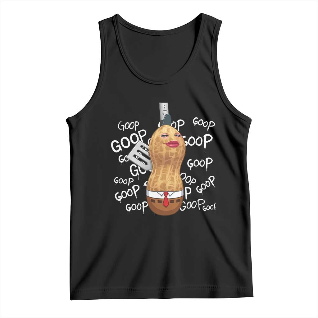 Funny Burnt Peanut Bungulator Tank Top Mhmmm Goop Goop TS14 Black Print Your Wear