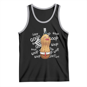 Funny Burnt Peanut Bungulator Tank Top Mhmmm Goop Goop TS14 Black Athletic Heather Print Your Wear