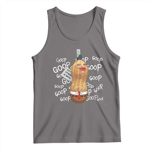Funny Burnt Peanut Bungulator Tank Top Mhmmm Goop Goop TS14 Deep Heather Print Your Wear