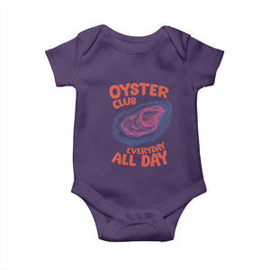 Oyster Club Baby Onesie Retro Summer Beach Vacation Gift TS14 Purple Print Your Wear