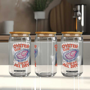Oyster Club Glass Can Retro Summer Beach Vacation Gift TS14 Print Your Wear
