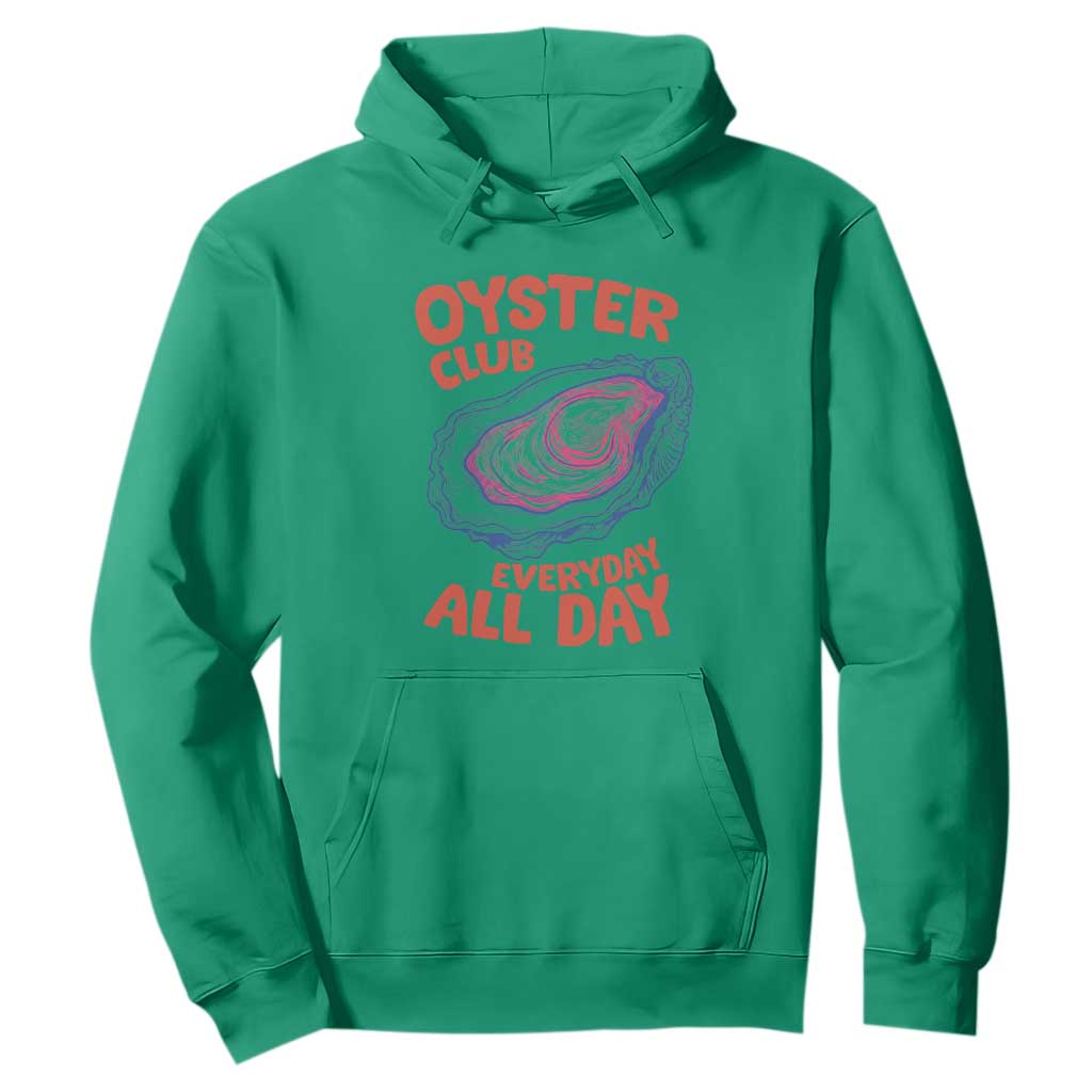 Oyster Club Hoodie Retro Summer Beach Vacation Gift TS14 Irish Green Print Your Wear
