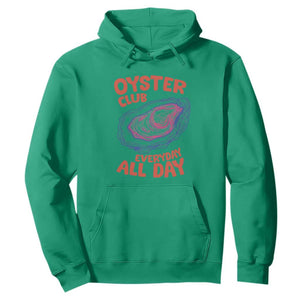 Oyster Club Hoodie Retro Summer Beach Vacation Gift TS14 Irish Green Print Your Wear