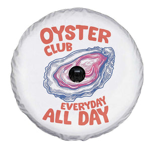 Oyster Club Spare Tire Cover Retro Summer Beach Vacation Gift TS14 Print Your Wear