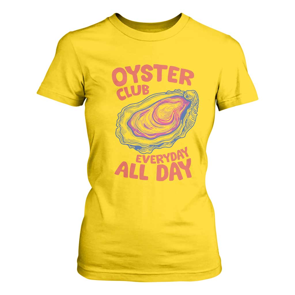 Oyster Club T Shirt For Women Retro Summer Beach Vacation Gift TS14 Daisy Print Your Wear