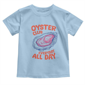 Oyster Club Toddler T Shirt Retro Summer Beach Vacation Gift TS14 Light Blue Print Your Wear