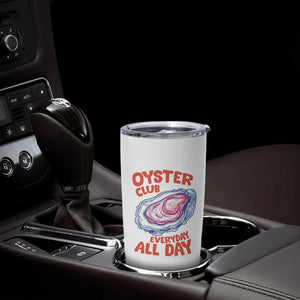 Oyster Club Tumbler Cup Retro Summer Beach Vacation Gift TS14 Print Your Wear