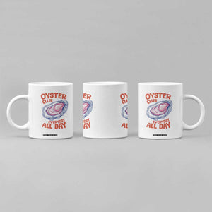 Oyster Club Coffee Mug Retro Summer Beach Vacation Gift TS14 Print Your Wear