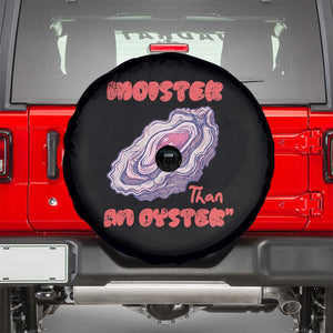 Moister Than An Oyster Spare Tire Cover Funny Inappropriate Adult Humor TS14 Black Print Your Wear