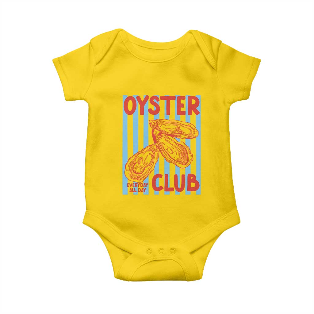 Oyster Club Baby Onesie Coastal Girls Trip Beach Vacation Gift TS14 Daisy Print Your Wear