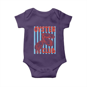 Oyster Club Baby Onesie Coastal Girls Trip Beach Vacation Gift TS14 Purple Print Your Wear