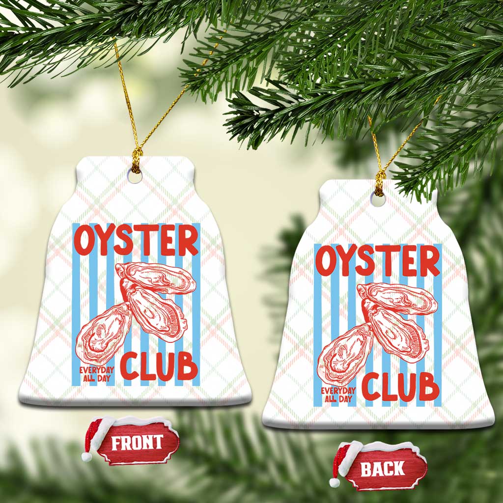 Oyster Club Ceramic Ornament Coastal Girls Trip Beach Vacation Gift TS14 Print Your Wear