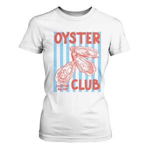 Oyster Club T Shirt For Women Coastal Girls Trip Beach Vacation Gift TS14 White Print Your Wear