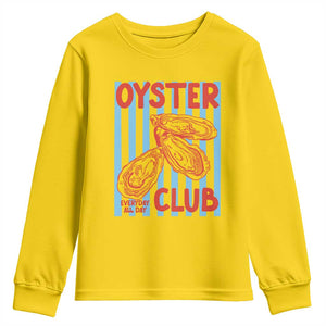 Oyster Club Youth Sweatshirt Coastal Girls Trip Beach Vacation Gift TS14 Daisy Print Your Wear