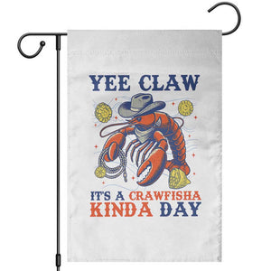 Yee Claw Lobster Garden Flag It's a Crawfish Kinda Day Summer Beach Vaction Gift TS14 White Print Your Wear