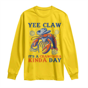 Yee Claw Lobster Long Sleeve Shirt It's a Crawfish Kinda Day Summer Beach Vaction Gift TS14 Daisy Print Your Wear