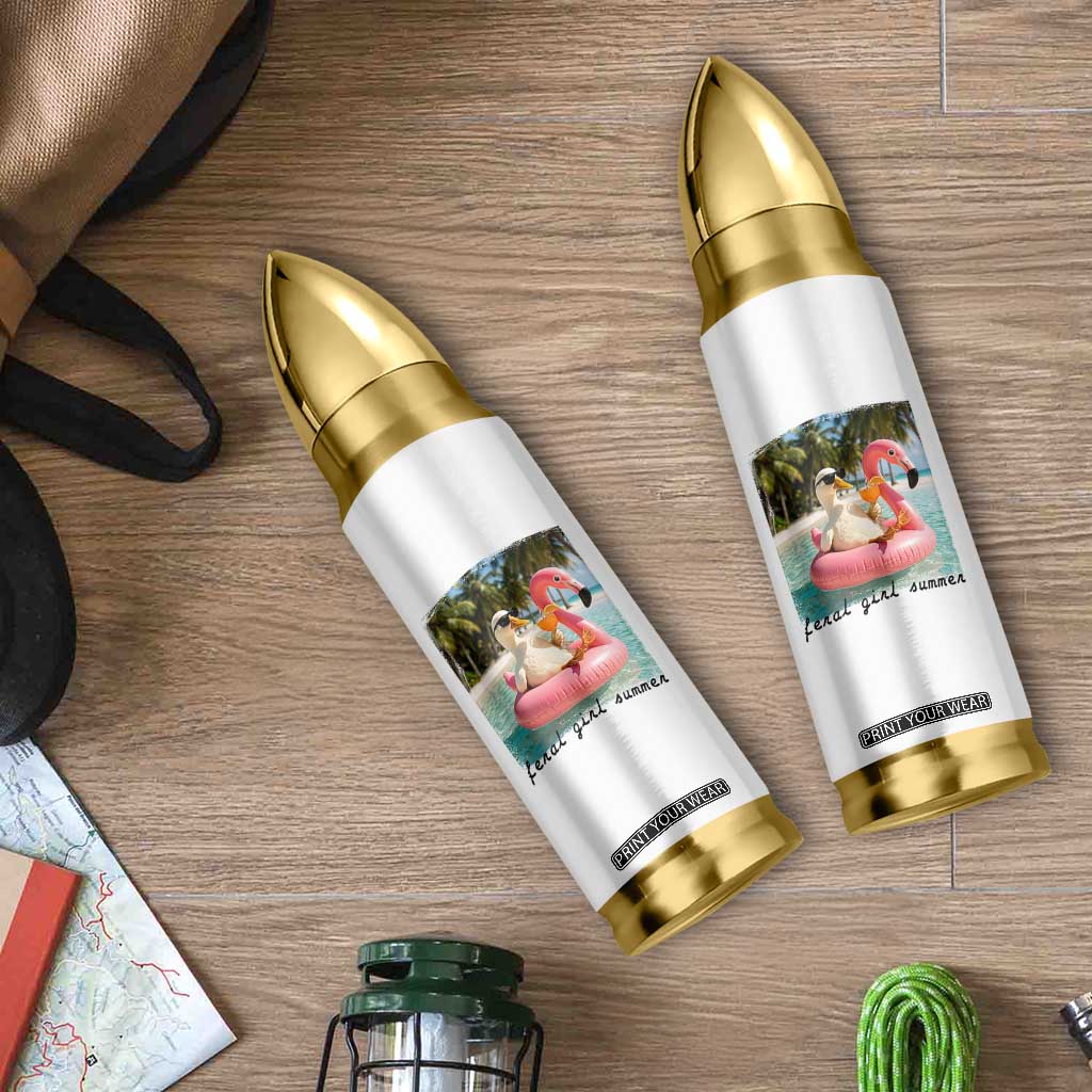 Feral Girl Summer Bullet Tumbler Silly Goose Summer Beach Meme TS14 Print Your Wear