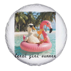 Feral Girl Summer Spare Tire Cover Silly Goose Summer Beach Meme TS14 Print Your Wear