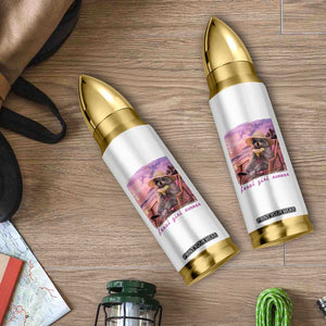 Feral Girl Summer Bullet Tumbler Funny Raccoon Summer Beach Meme TS14 Print Your Wear