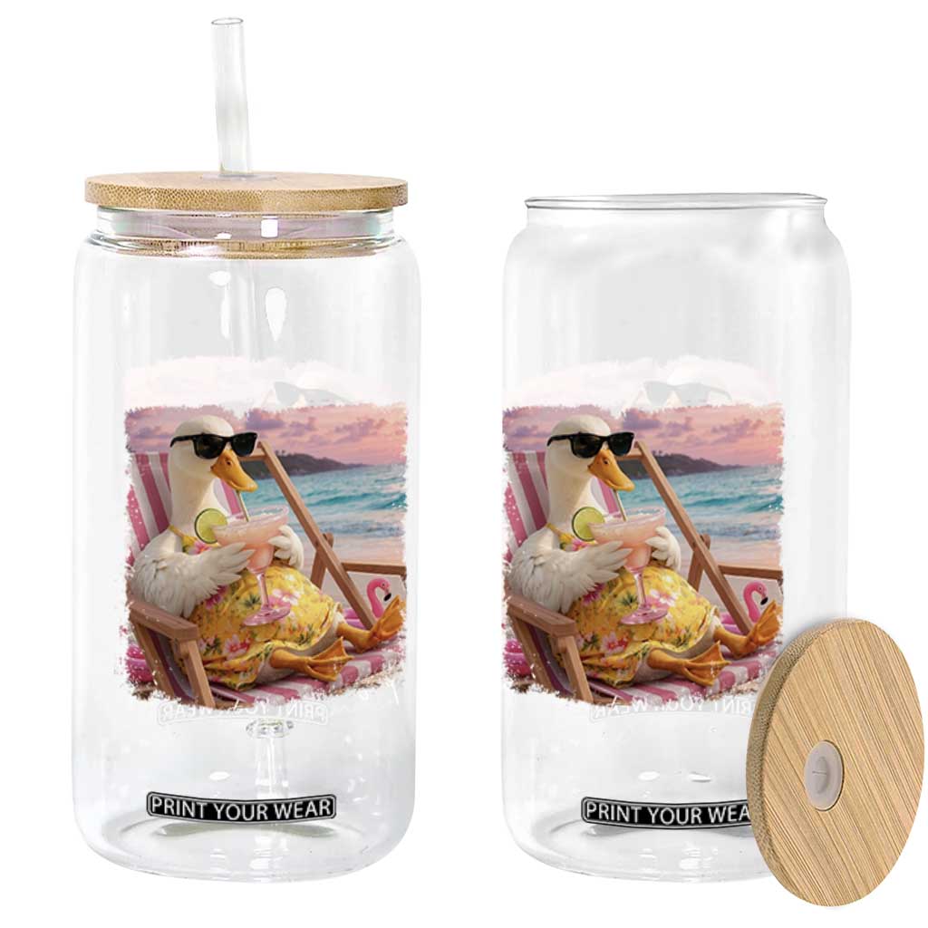 Pregnant Girl Summer Glass Can Silly Goose Mom Baby Announcement TS14 Print Your Wear