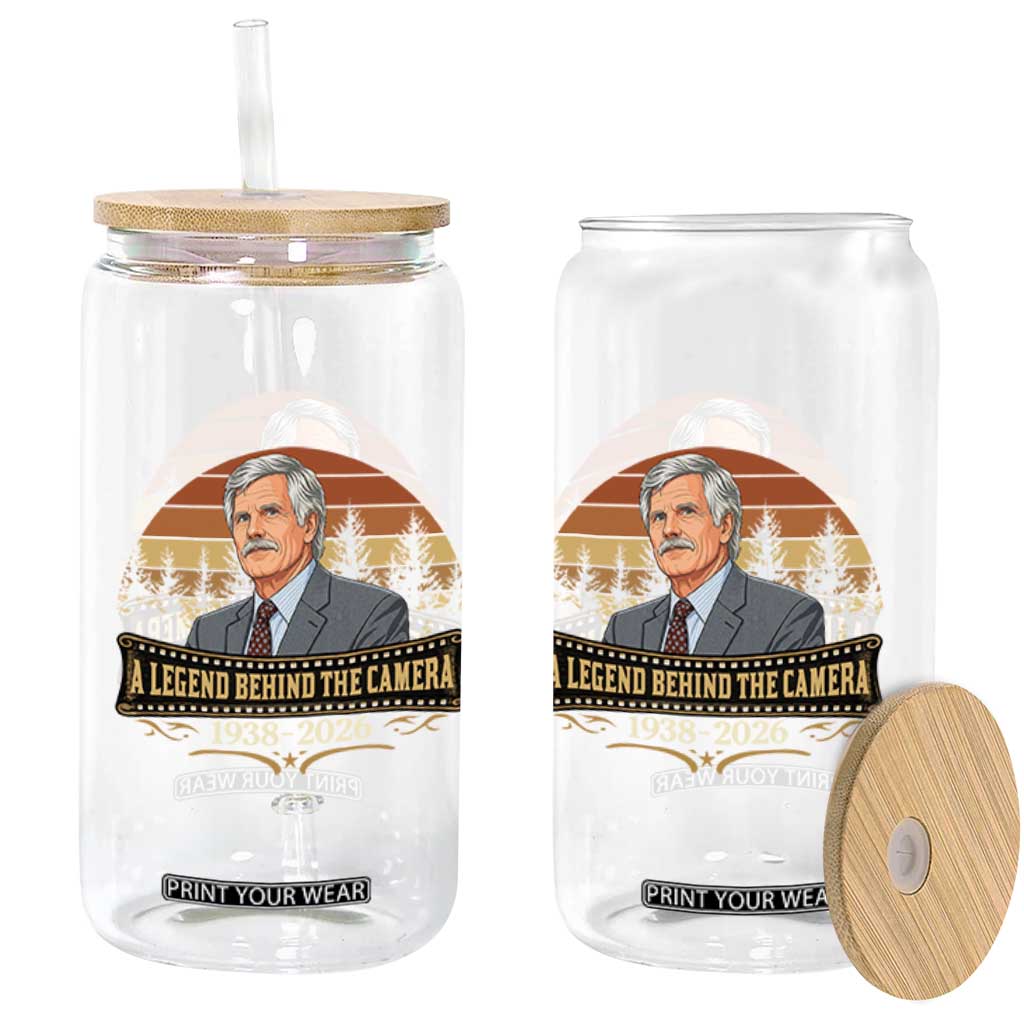 Media Mogul Turner Memorial Glass Can A Legend Behind The Camera TS14 Print Your Wear