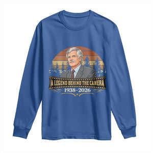 Media Mogul Turner Memorial Long Sleeve Shirt A Legend Behind The Camera TS14 Royal Blue Print Your Wear