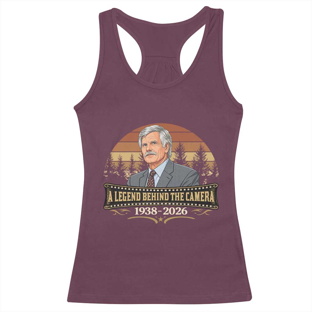 Media Mogul Turner Memorial Racerback Tank Top A Legend Behind The Camera TS14 Maroon Print Your Wear