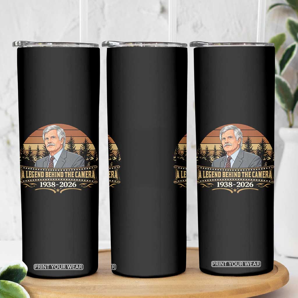 Media Mogul Turner Memorial Skinny Tumbler A Legend Behind The Camera TS14 Print Your Wear